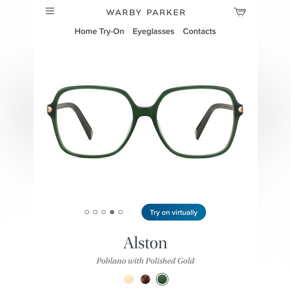 Warby Parker Accessories Eyeglasses Frame Warby Parker Alston In